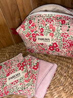 Coffret cadeau – Trousse de toilette & 5 lingettes réutilisables