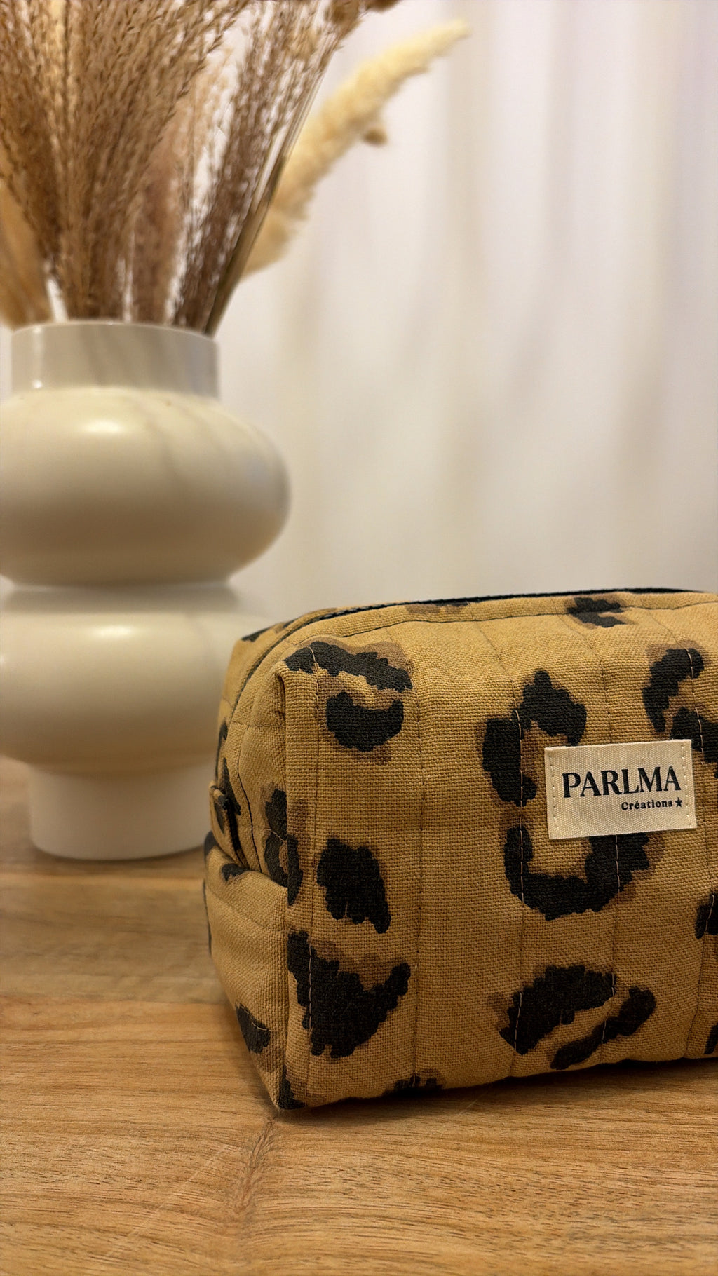Trousse de toilette leopard idéal pour un cadeau de Noel